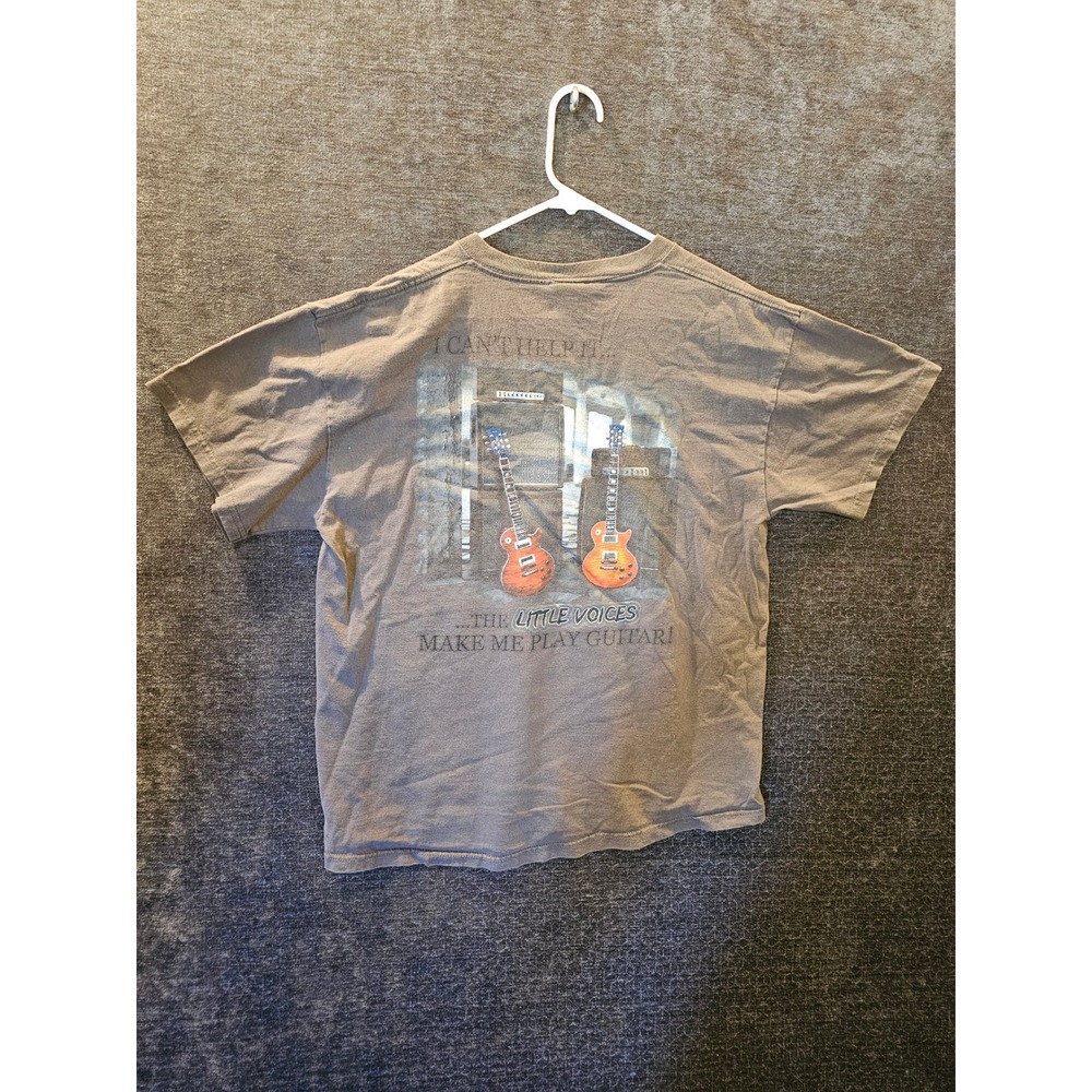 Delta Magnum Weight Graphic T Shirt Men Large Guitar Music I Cant Help It